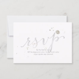 PixDezines OSA Dazzled/Faux White Guld Kort