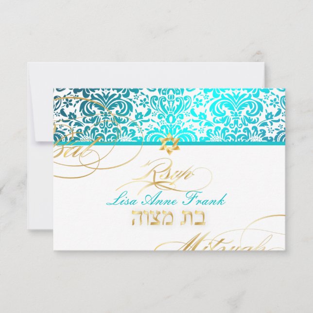 PixDezines osa Fidora Damask, Bat mitzvah (Framsida)