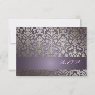 PixDezines osa Flora Damask/ plum Kort