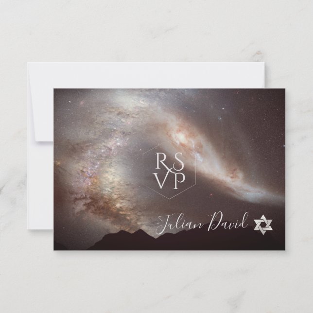 PixDezines OSA Galaxy Milky Way Pub Mitzvah ✡ (Framsida)