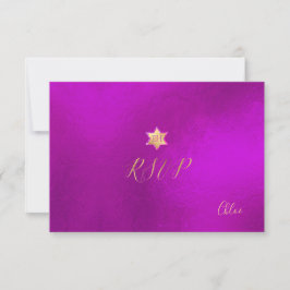 PixDezines OSA minimalist Magenta Mitzvah ✡