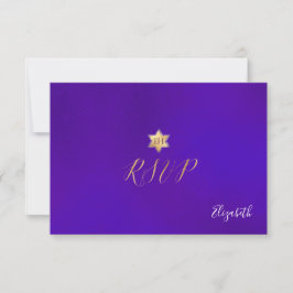 PixDezines OSA minimalist ultra violet Mitzvah ✡