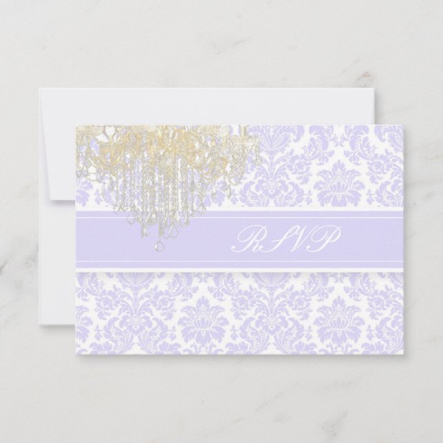 PixDezines osa moiré damask+Chandelier/lila (Framsida)