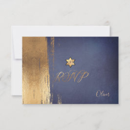 PixDezines OSA Navy Blue Mitzvah ✡