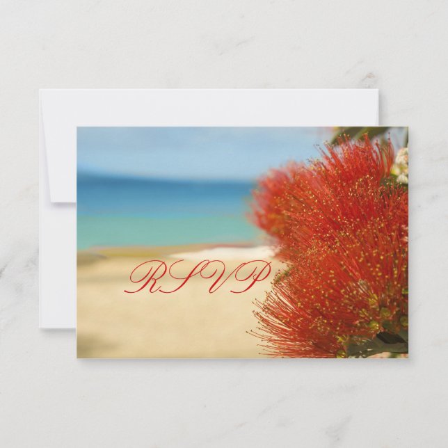 PixDezines OSA Ohia+Beach Kort (Framsida)