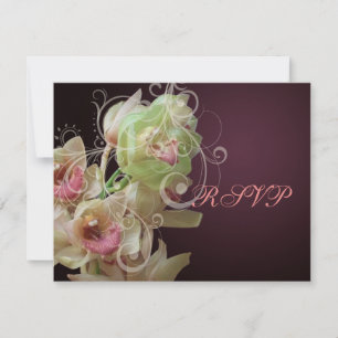PixDezines OSA Orchid + Ornamental Flourish Kort