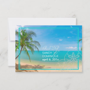PixDezines osa paradise/Tropical+strand+handflatan Kort