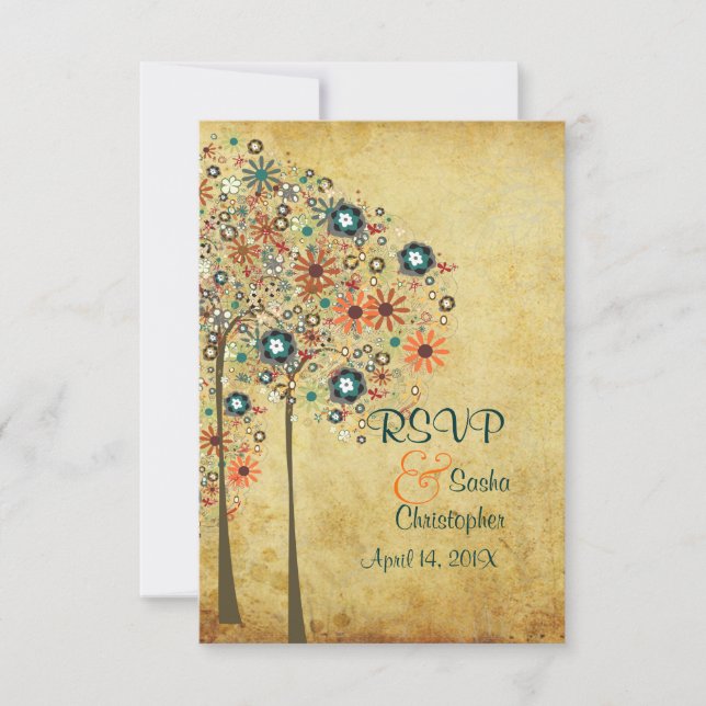 PixDezines osa Vintage - höstblommor (Framsida)