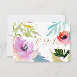 PixDezines OSA Watercolor Blommigt/Rosa