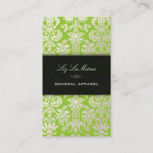 PixDezines pearl isabella damask/DIY färg/match Visitkort