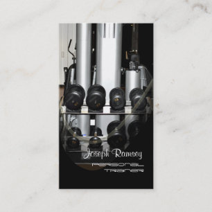 PixDezines Personlig tränare Visitkort