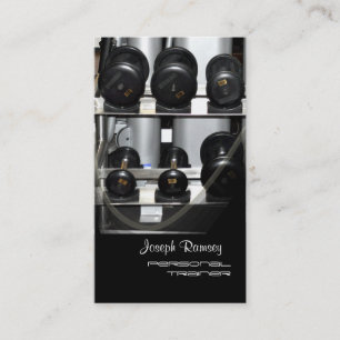 PixDezines Personlig tränare Visitkort