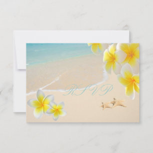 PixDezines Plumeria+Starfish RSVPs OSA Kort