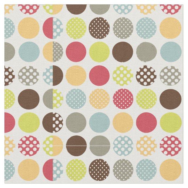 PixDezines polka dots/Diy-bakgrund färg Tyg (Närbild)