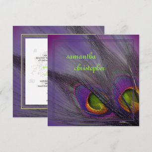 PixDezines Psychedelic Peacock, anpassa den! Inbjudningar