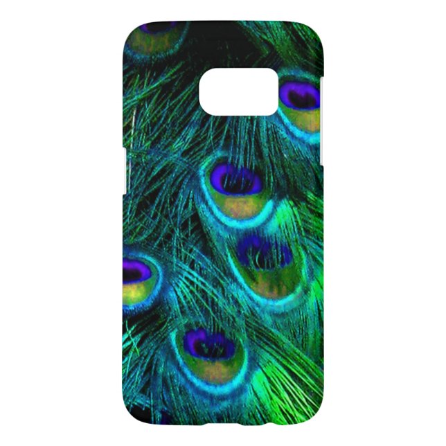 PixDezines Psychedelic Peacock Case-Mate Samsung Galaxy Skal (Baksidan)