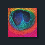 PixDezines psykedeliska påfågel, het rosa, canvas<br><div class="desc">PixDezines psykedeliska påfågel het rosa accent,  på canvas.  Efter popkonst,  infunderad med ljust neon grön,  fuschia,  akvamarin och hallon.  Copyright © 2011 PixDezines.com ™ och PixDezines ™ på zazzle.com</div>