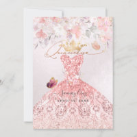 PixDezines Quinceanera H2  Rosa Dress