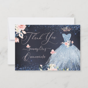 PixDezines Quinceanera - tackkort Tack Kort