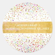 PixDezines Rainbow Konfetti