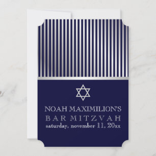 PixDezines rand pub mitzvah/DIY färger Inbjudningar