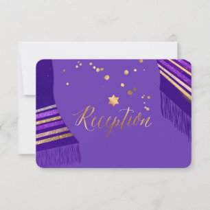 PixDezines Reception/Lila/Guld/Ro Guld/Tallit