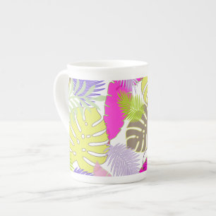 PixDezines regnskog/bakgrundsfärg för DIY Benporslin Mugg