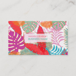 PixDezines regnskog/DIY-bakgrund färg Visitkort