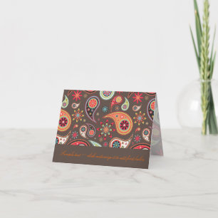 PixDezines Retro Paisley, DIY-bakgrund Kort