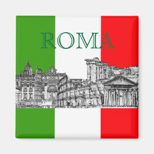 PixDezines Roma, Rom... resande souvenir-gåvor Magnet