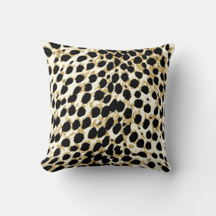 PixDezines rosa cheetah/diy färg Kudde