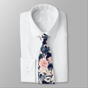 PixDezines Rosa Ice Blue Watercolor Flowers Slips