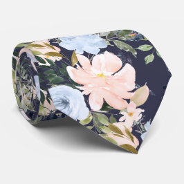 PixDezines  Rosa Ice Blue Watercolor Flowers Slips