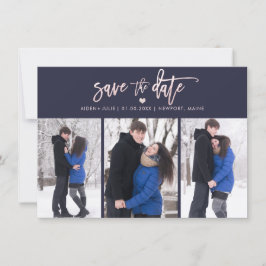 PixDezines  Rosa Modern Push-skript Spara Datumet