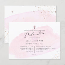 PixDezines Rosa Watercolor Dedikation