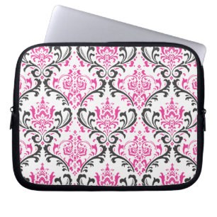PixDezines Rossi Damask/DIY-bakgrund färg! Laptop Sleeve