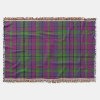 PixDezines Royal Clan Tartan Rosa+Lila Filt