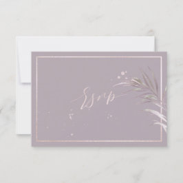 PixDezines RSVP Mauve Palms DIY-bakgrund OSA Kort