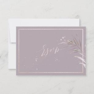 PixDezines RSVP Mauve Palms Gör-det-själv-bakgrund OSA Kort