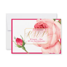 PixDezines RSVP Vintage Rosor/Falskt Guld/Gör-det-