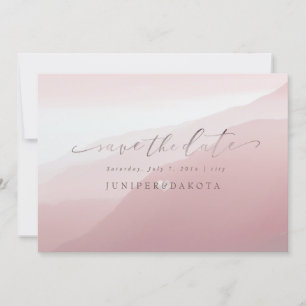 PixDezines Rustic Misty Mountain Range Ombre Inbjudningar