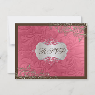 PixDezines rustic swirls/faux silver OSA Kort