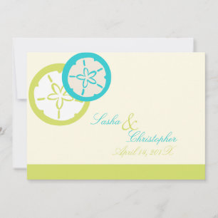 PixDezines Sand Dollar Starfish/DIY Färg! Inbjudningar