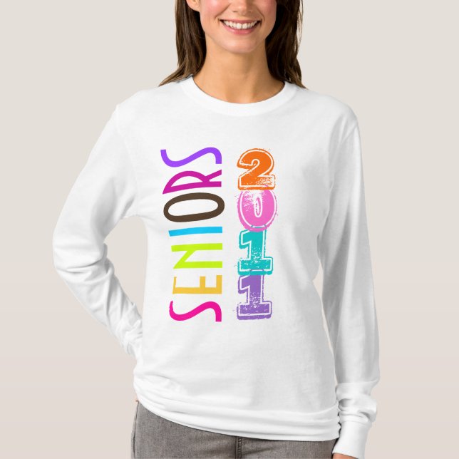 PixDezines Seniorer 2011 Tee (Framsida)