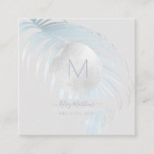 PixDezines Silver Blue Handflatan