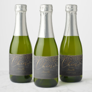 PixDezines Skål Krittavla+Falskt Guld Konfetti