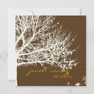 PixDezines snöfåglar/vinter/diy bakgrundsfärg Inbjudningar