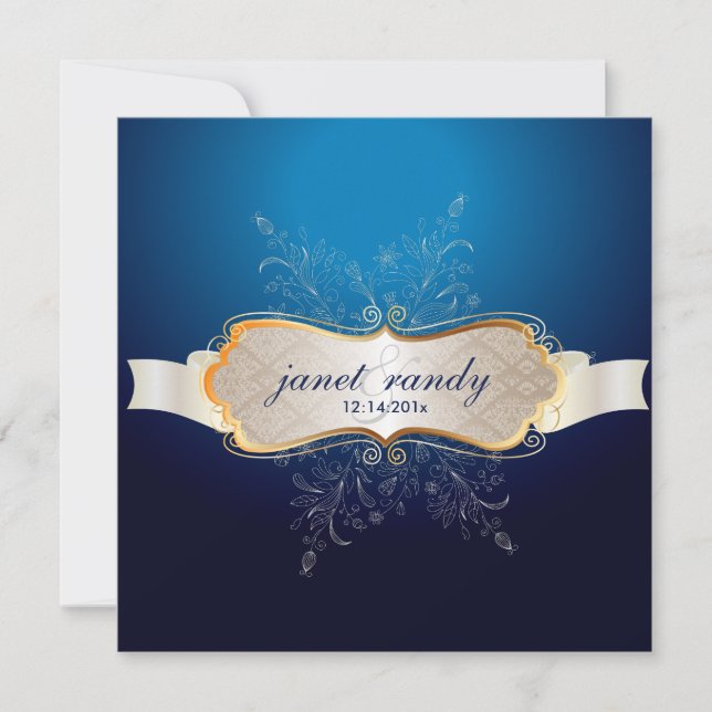 PixDezines-Snöflingor, vinterhändelser Inbjudningar (Framsida)