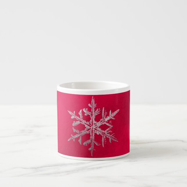 PixDezines Snowflake, jul Espressomugg (Framsidan)