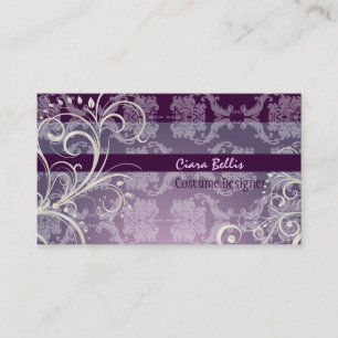 PixDezines Snyggt Pearl Swirls Visitkort